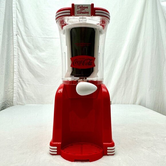 Coca-Cola 32-Ounce Retro Vertical Slush Maker Slushie Machine Model RSM650 - Picture 1 of 7